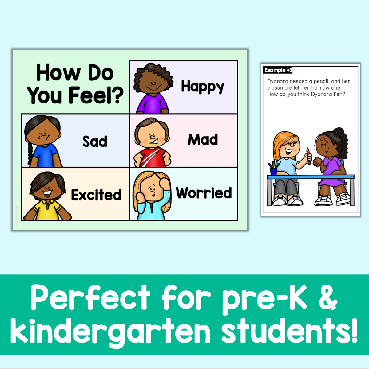 Perfect for pre-k and kindergarten students