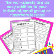 The worksheets are an easy addition to your individual, small group, or classroom lessons!