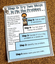 Conflict Resolution Worksheets and Posters For Kids