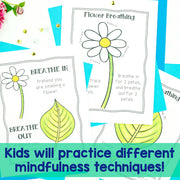 Kids will practice different mindfulness techniques!