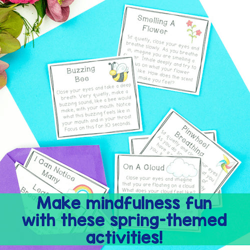 Make mindfulness fun with these spring-themed activities