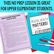 This no prep lesson is great for upper elementary students.