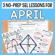 3 No-Prep SEL Lessons For April