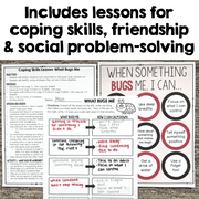 Includes lessons for coping skills, friendship & social problem-solving.