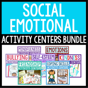 Social Emotional Activity Centers Bundle