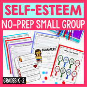 Educational materials for a self-esteem no-prep small group program for grades K-2.