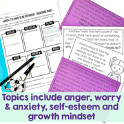 Topics include anger, worry & anxiety, self-esteem and growth mindser