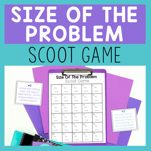 Size of the Problem Scoot Game