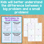 Kids will better understand the difference between a big problem and a small problem!