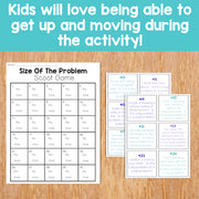 Kids will love being able to get up and moving during the activity