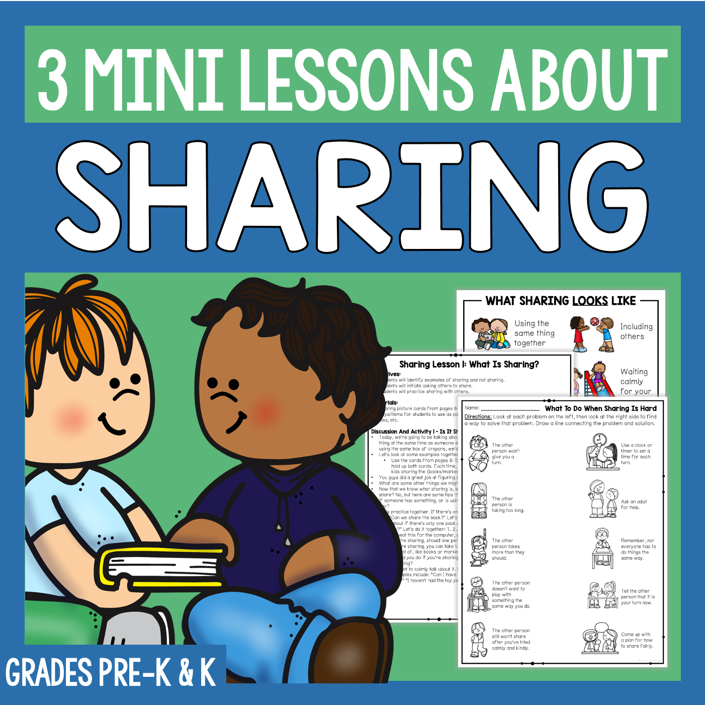 Social Skills Mini Lessons About Sharing