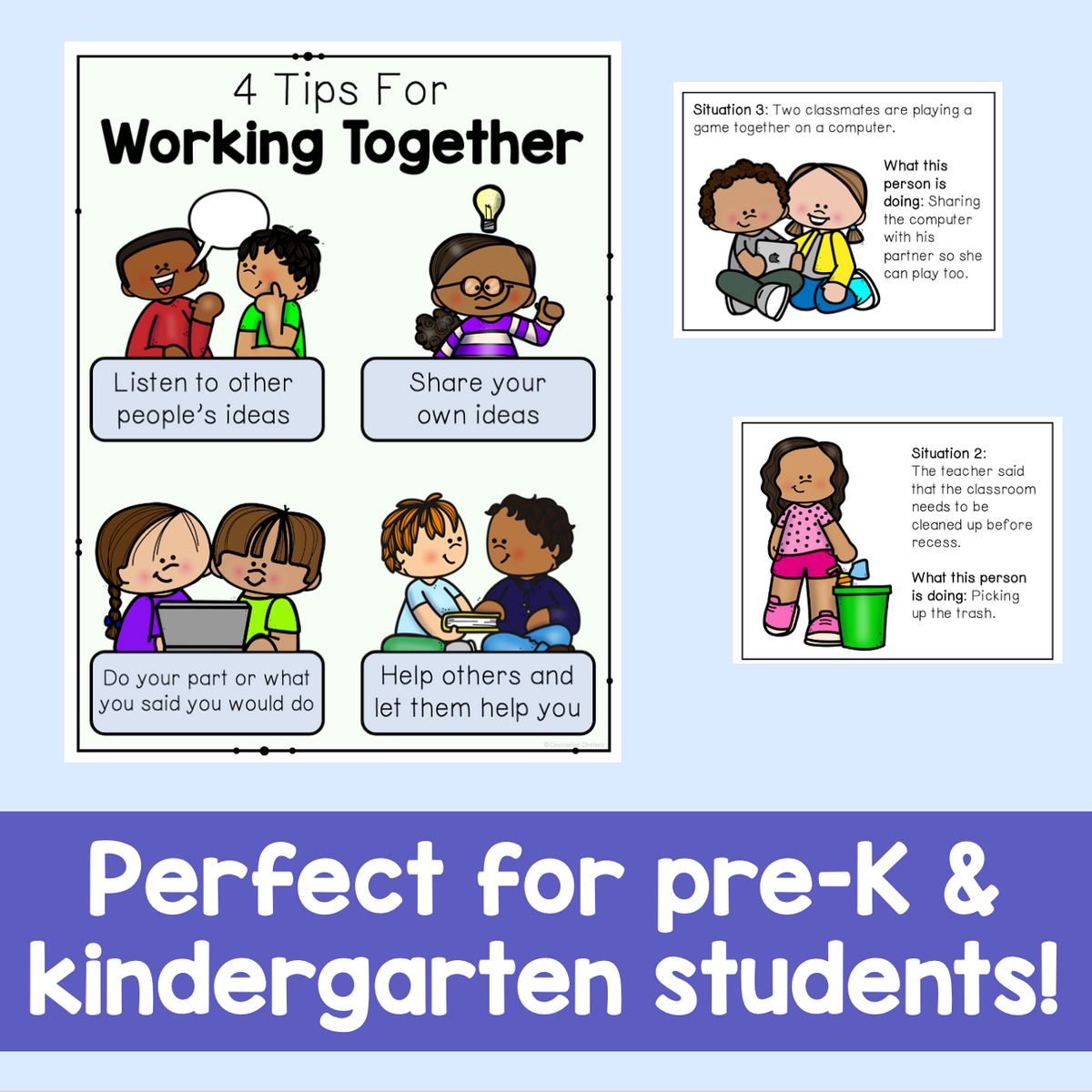 perfect for pre-k and kindergarten students