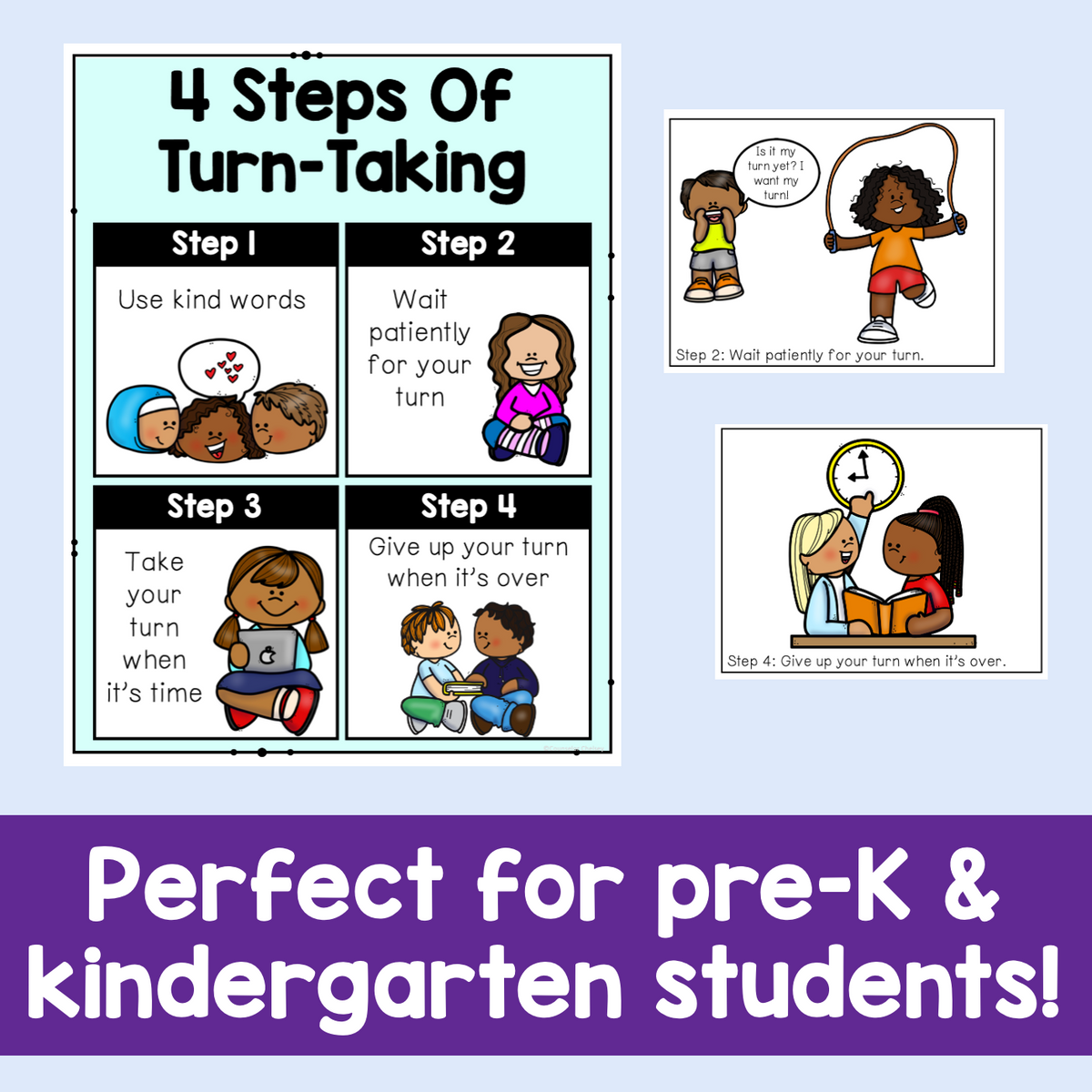 These lessons are perfect for kids in pre-k and kindergarten
