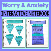 Worry And Anxiety Interactive Notebook